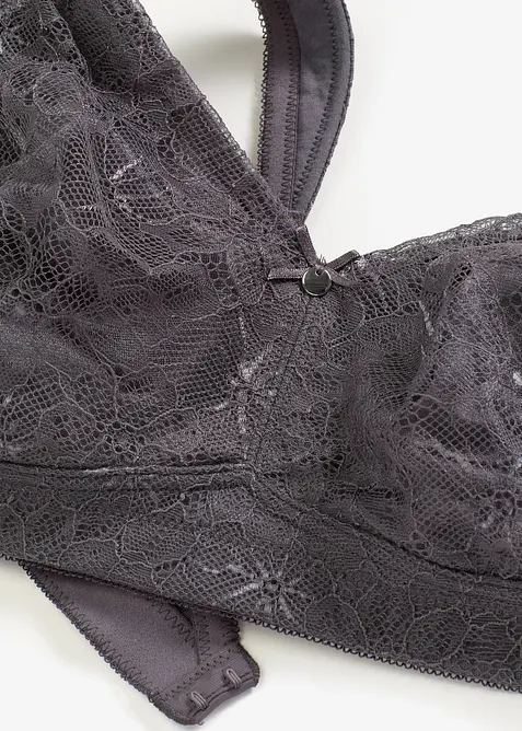 Avlastande BH utan bygel och med vadderade axelband, bonprix