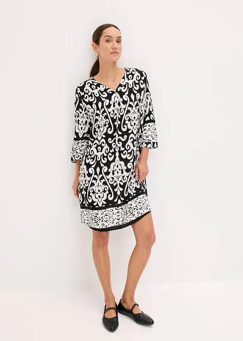 Tunikakl&auml;nning i f&ouml;ljsam viskos, bonprix