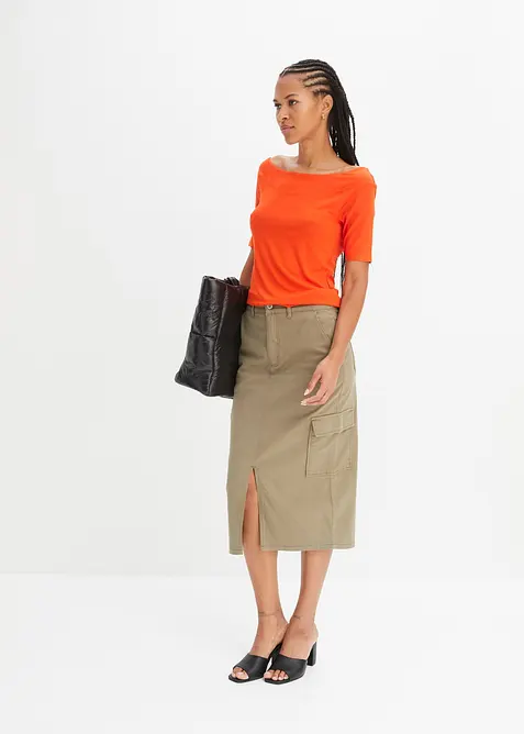 Singoallatopp i viskosmix, bonprix