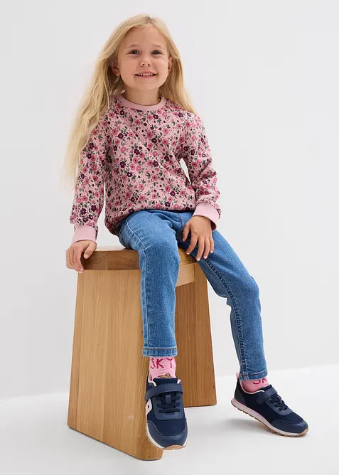 Jeggings med medelhög bekväm midja, bonprix