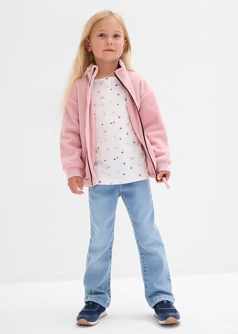 Bootcut Jeans Mid Waist för barn, med bekväm midja, bonprix