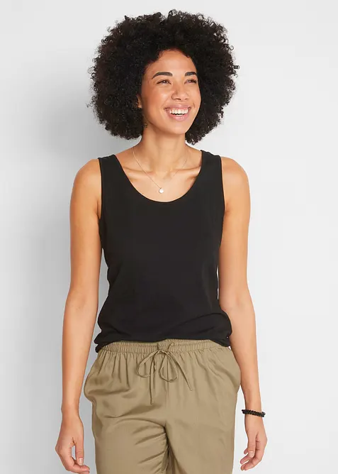 Jerseylinne i bomull, bonprix