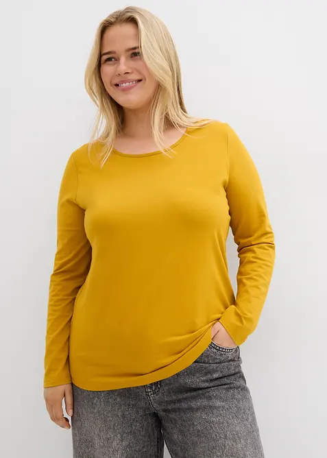 L&aring;ng&auml;rmad topp (2-pack), bonprix