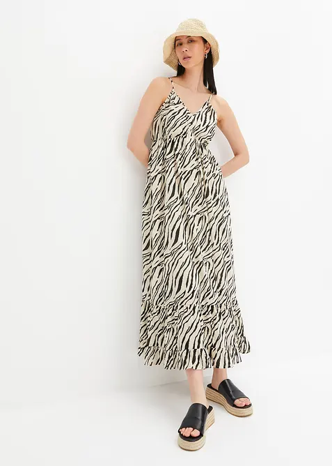 Leopardmönstrad maxiklänning, RAINBOW