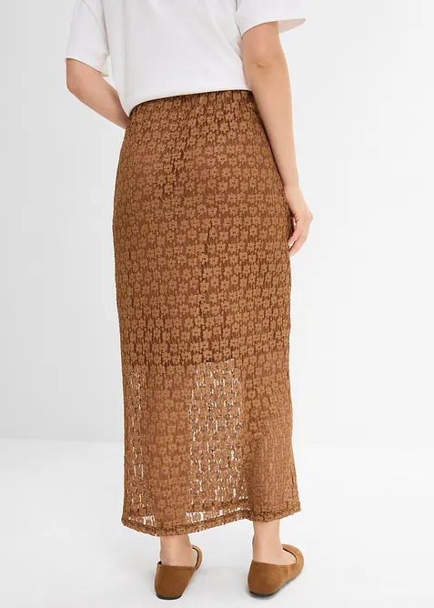 Maxikjol i spets, bonprix