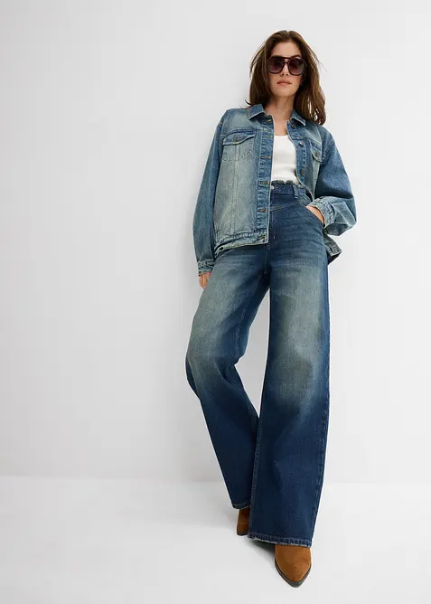 Straight-Jeans High Waist, bonprix