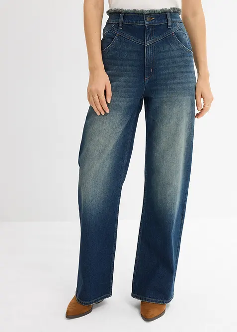 Straight-Jeans High Waist, bonprix