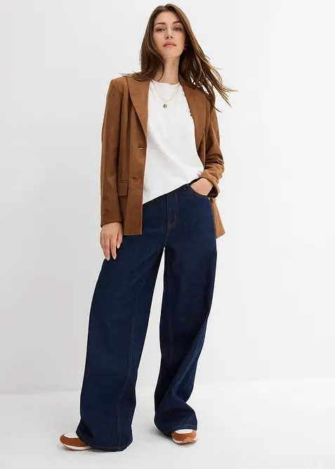 Wide Leg Jeans, High Waist, bonprix