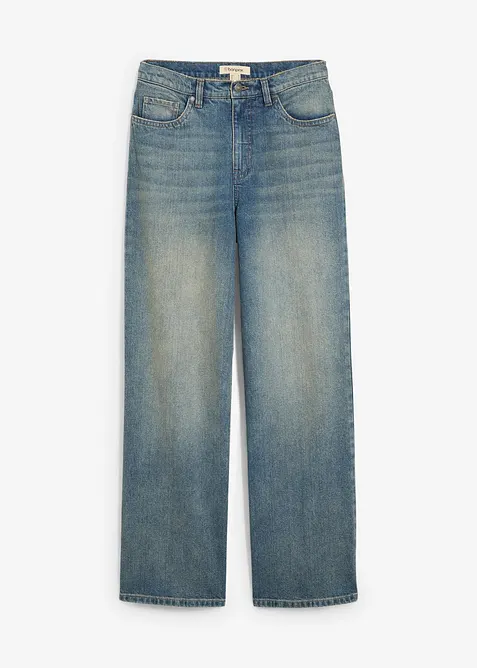 Wide Leg Jeans, High Waist, bonprix
