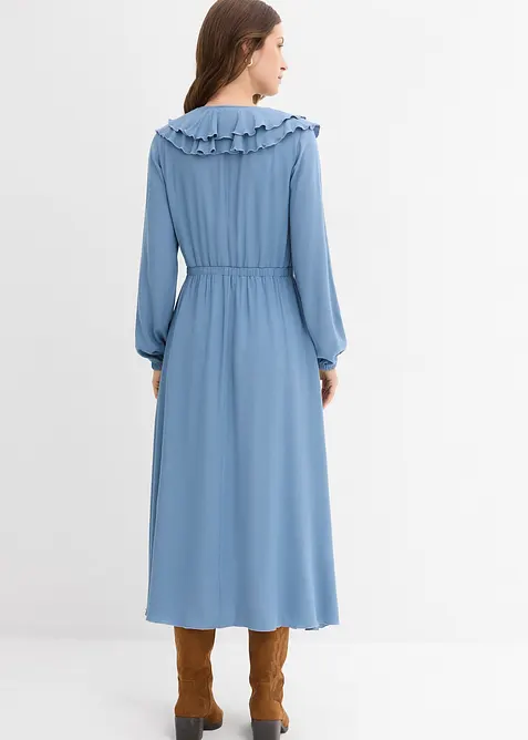 Maxiklänning i följsam viskos, bonprix