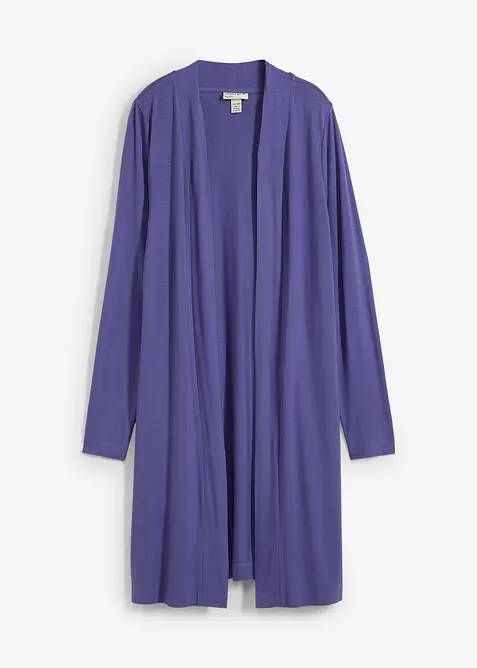 Tunn l&aring;ng cardigan i mjuk viskos, bonprix