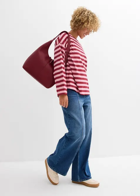 Oversizetopp av ren ekologisk bomull, bonprix