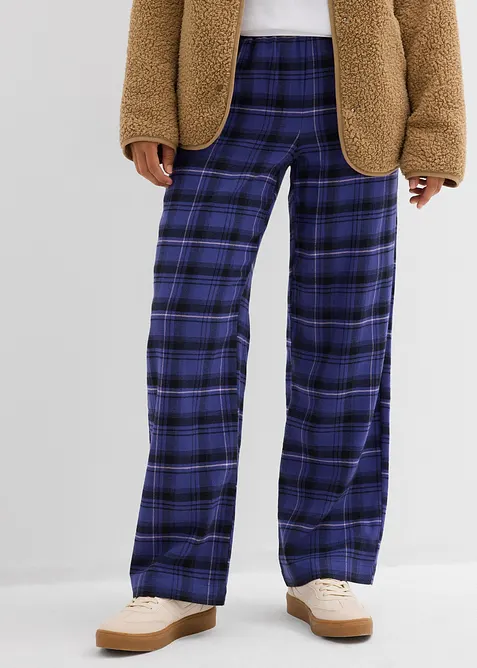 Flanellbyxa i ren ekologisk bomull, bonprix