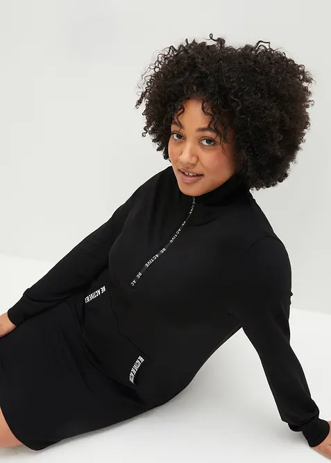 Mjuk jerseyklänning, bonprix