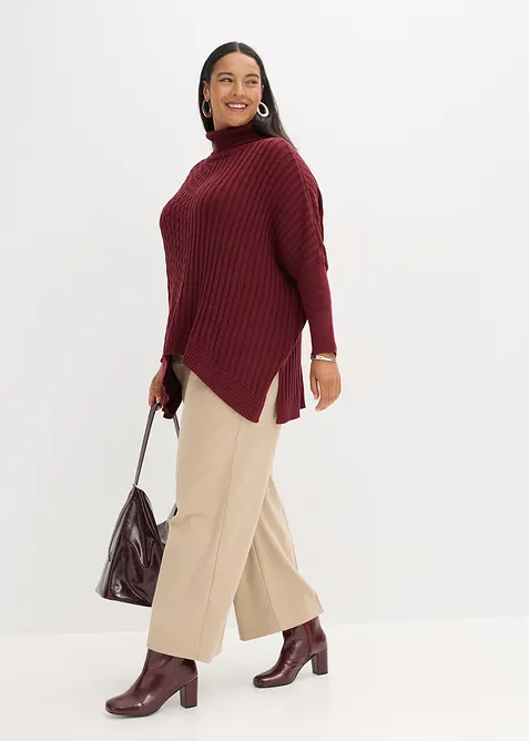 Oversizetr&ouml;ja med poncholook, bonprix