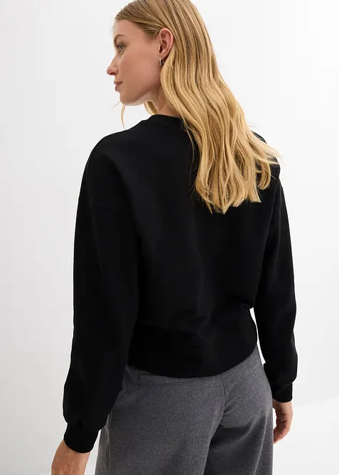 Oversizesweatshirt av bomull, bonprix