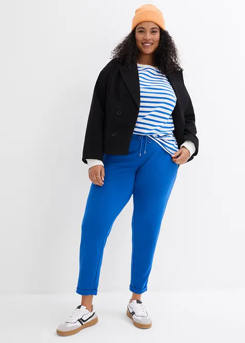 Dra p&aring;-byxa av viskosmix, bonprix