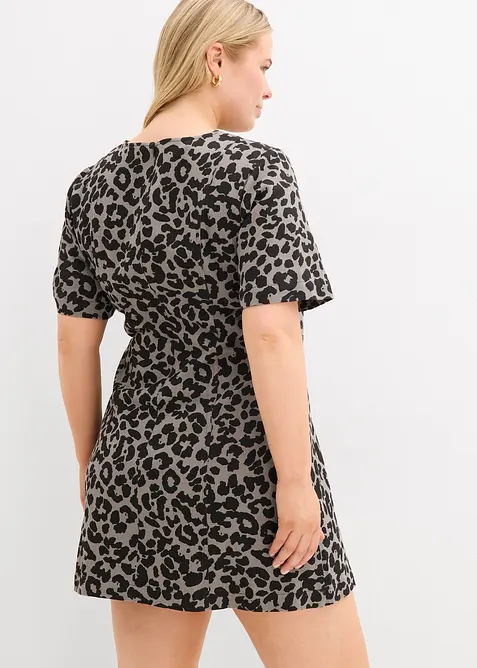 Twillklänning av ren bomull, bonprix