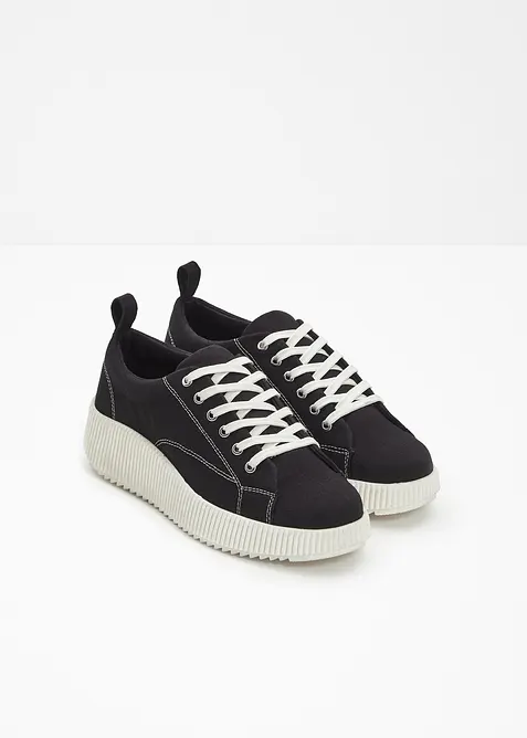 Sneakers med platåsula, bonprix