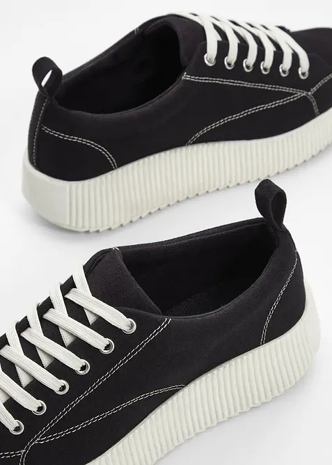 Sneakers med platåsula, bonprix