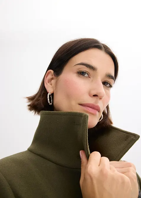 Kappa med yllelook, bonprix