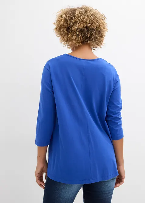 Boxy topp av ekologisk bomull, bonprix