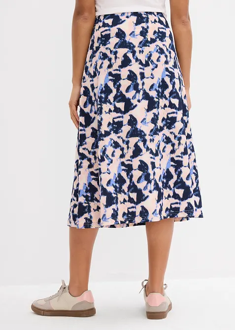 Kjol i midil&auml;ngd med vidd, bonprix