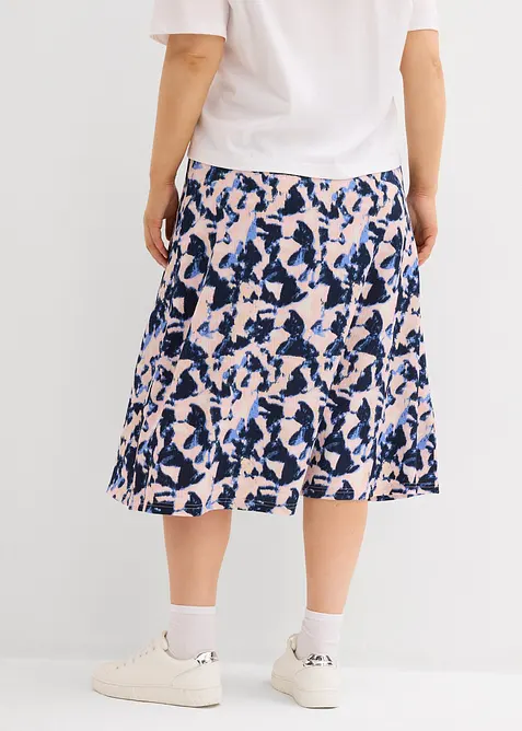 Kjol i midilängd med vidd, bonprix