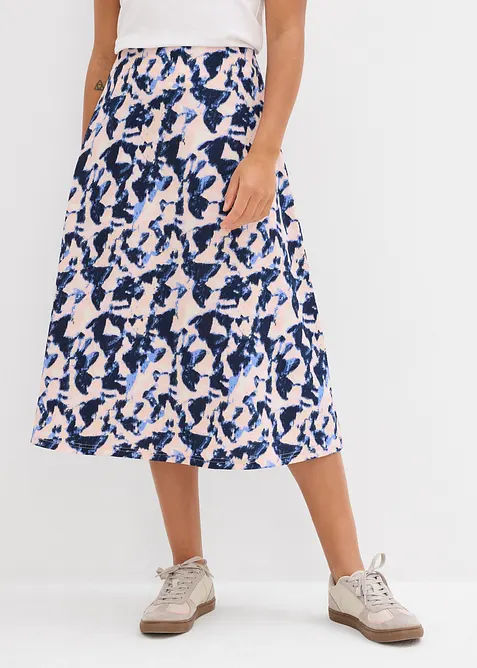 Kjol i midil&auml;ngd med vidd, bonprix