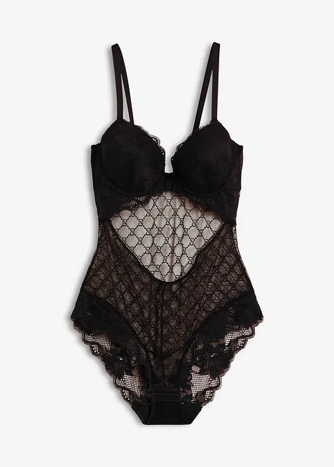 Body med fin mesh, bonprix