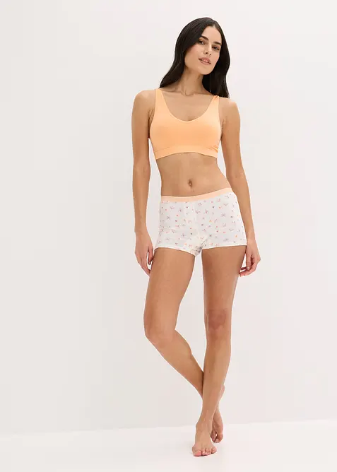 Boxertrosa med mjuk bomull (4-pack), bonprix