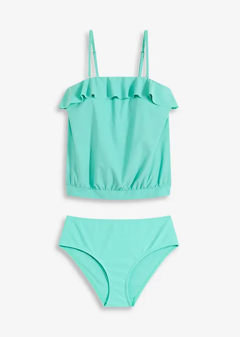 Bandåtankini med flexibla axelband (2 delar), bonprix