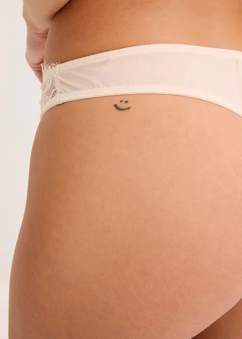 Stringtrosa med glansiga effekter, bonprix