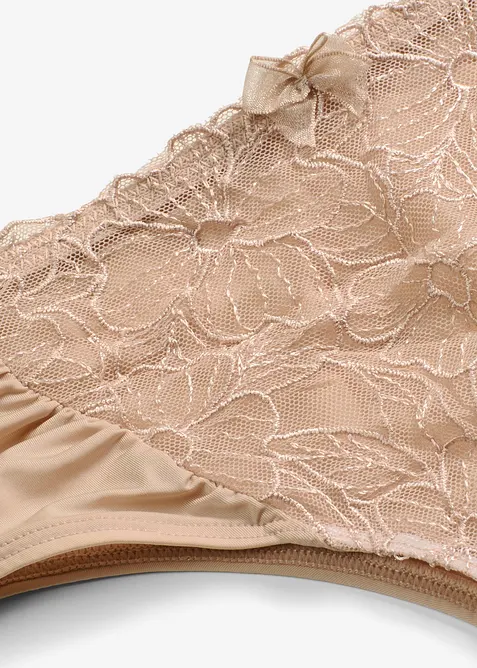 Braziliantrosa med blombroderi, bonprix