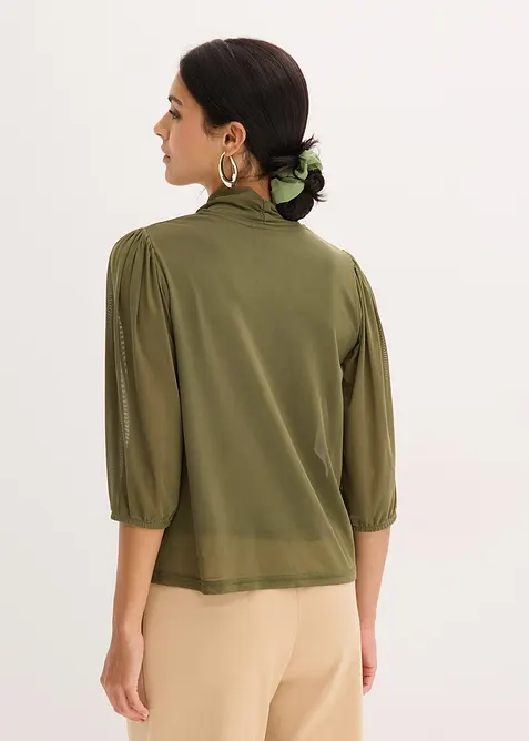 Topp av mesh, bonprix