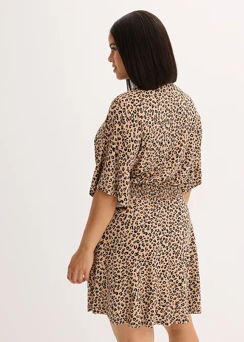 Jerseyklänning av viskosmix, bonprix