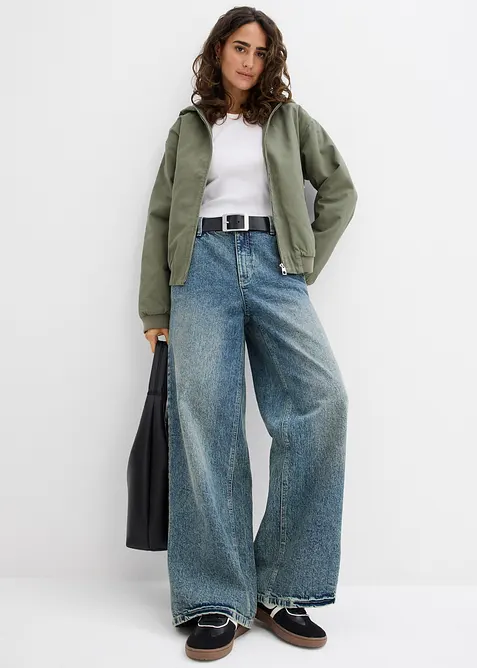 Fritidsjacka av ren bomull, bonprix