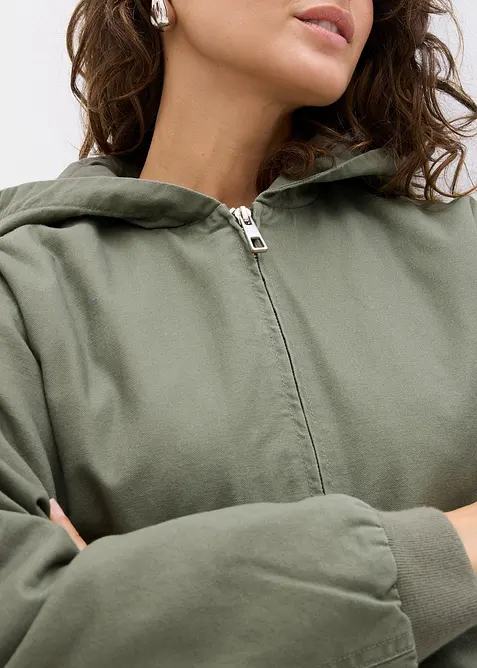 Fritidsjacka av ren bomull, bonprix