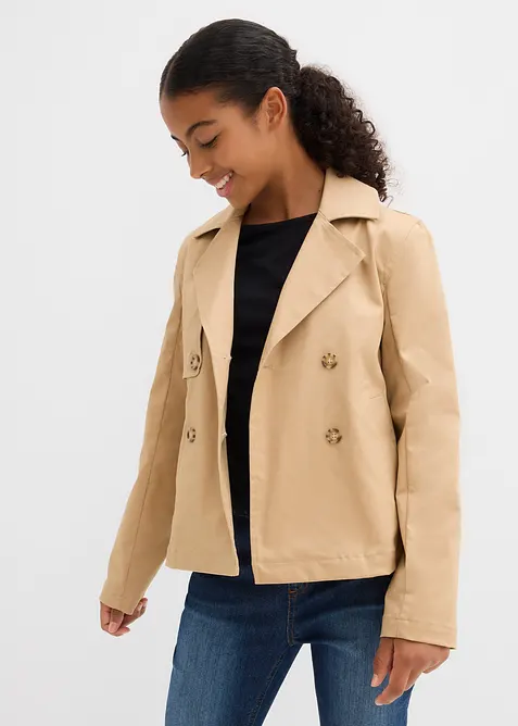 Kort trenchcoat, bonprix