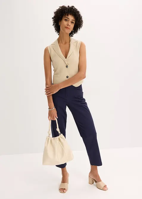 Stickad väst, bonprix