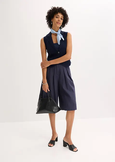 Bermudashorts med pressveck, bonprix