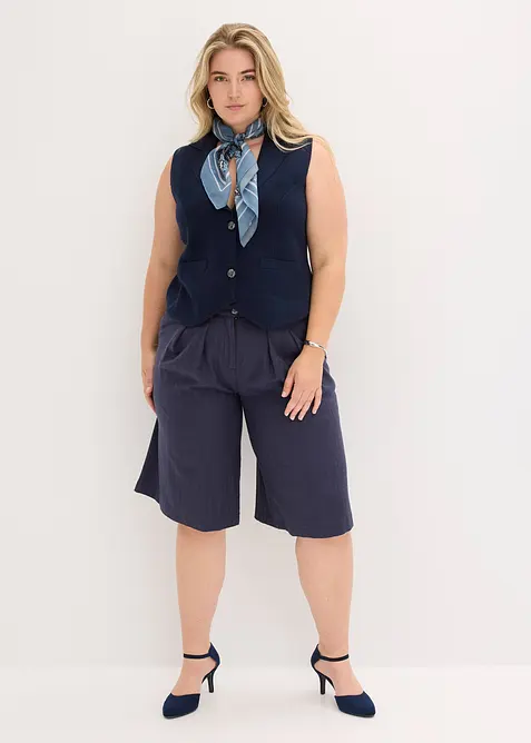 Bermudashorts med pressveck, bonprix