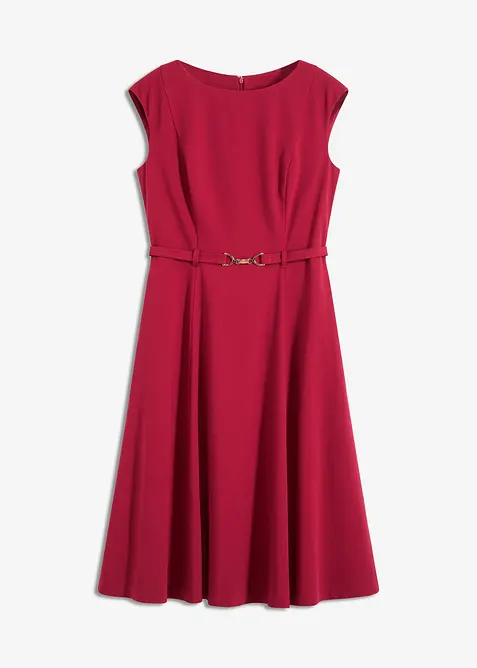Klänning med skärp (2-pack), bonprix