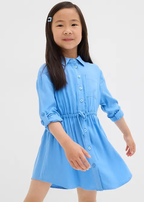 Blusklänning av viskos med mjukt fall, bonprix