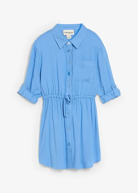 Blusklänning av viskos med mjukt fall, bonprix