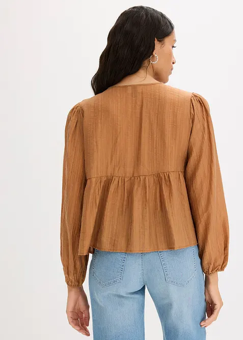 Blus av lyocell, bonprix