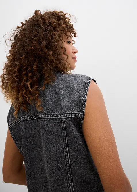 Jeansväst av bomull, bonprix