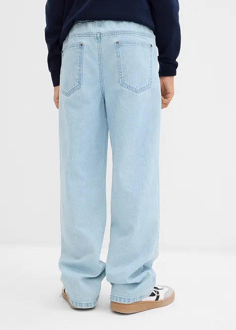 Loose Fit Jeans med bekväm midja för barn, Straight, bonprix