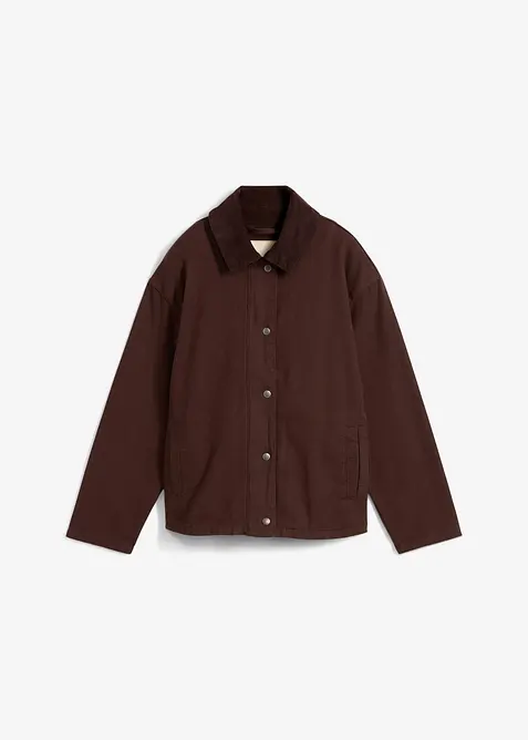 Tunn twilljacka med manchesterkrage, bonprix