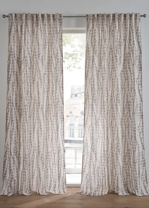 Gardin med tryck (1-pack), bonprix